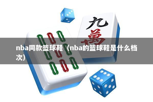 nba同款篮球鞋（nba的篮球鞋是什么档次）